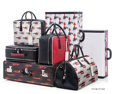 vintage prada luggage|Prada luggage set.